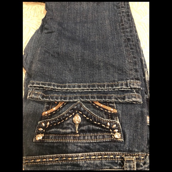 ‼️SOLD‼️ Womens Miss Me Boot Jeans Size 34 👖 - Picture 12 of 12